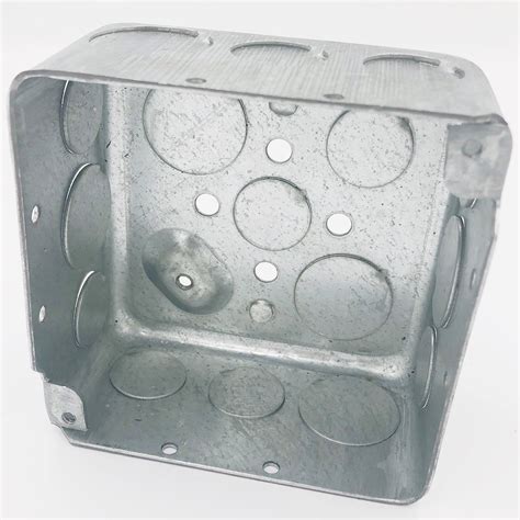 square galvanized steel electrical switch boxes junction boxes  metal pipe china conduit