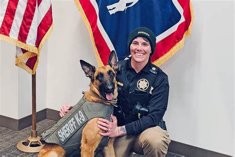 Sweetwater County Sheriffs Office K9 Arry Receives Donated Body Armor