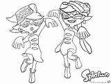 Splatoon Coloring Pages Marie Callie Printable Lineart Color Lovely Colouring Print Kids Deviantart Getcolorings Adults Template Comments Bettercoloring sketch template