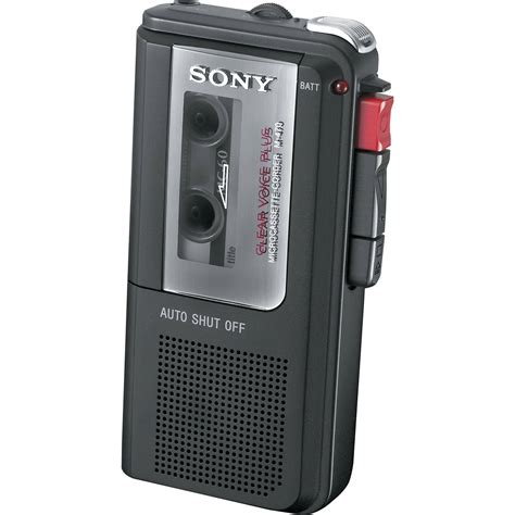 sony   microcassette voice recorder  bh photo video