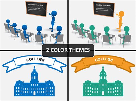College Powerpoint Templates
