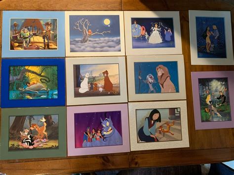 collection  disney lithographs ebay