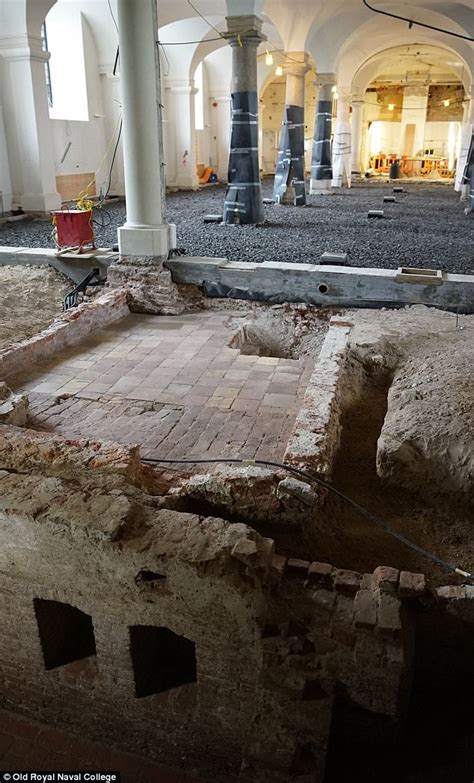 tudor palace rooms  uncovered  greenwich   find daily mail