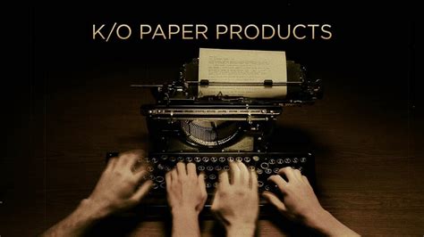 ko paper productsst street televisioncbs television studios  youtube