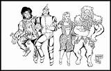 Wizard Oz Coloring Pages Drawing Drawings Deviantart Characters Printable Toto Cartoon Color Template Witch Sheets Sketch Getdrawings Book sketch template