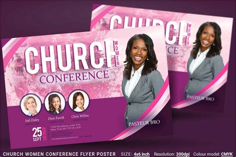 womens conference flyer template  resume gallery