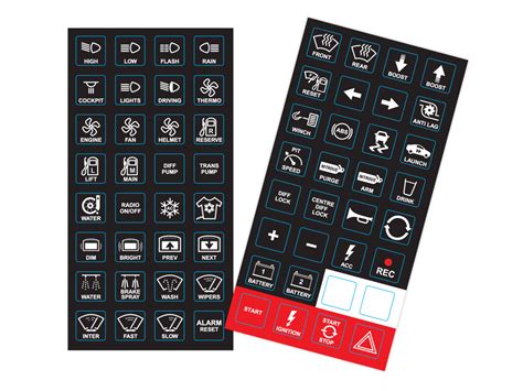 keypad label sheets straightline data