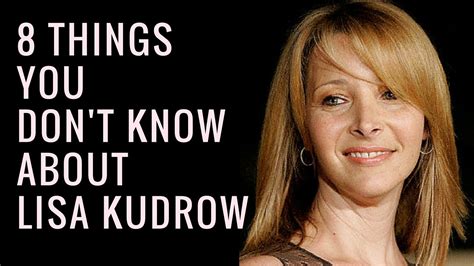 Lisa Kudrow Facts Interesting Facts About Lisa Kudrow
