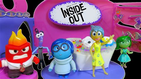 disney pixar   headquarters playset joy sadness toy projector