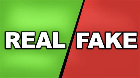 real  fake   games youtube