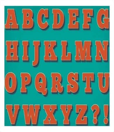 capital letters  printable alphabet letters  color
