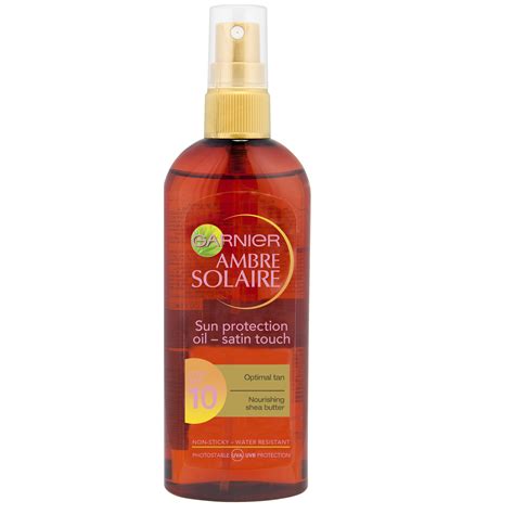 buy garnier ambre solaire protective sun oil  ml spf