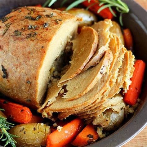 how to cook a tofurky roast i love vegan recipe