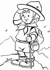 Scouts Scout Coloring Cub Gif Choose Board Boy Pages sketch template