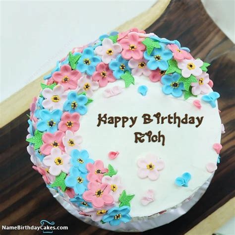 happy birthday rich cakes cards wishes