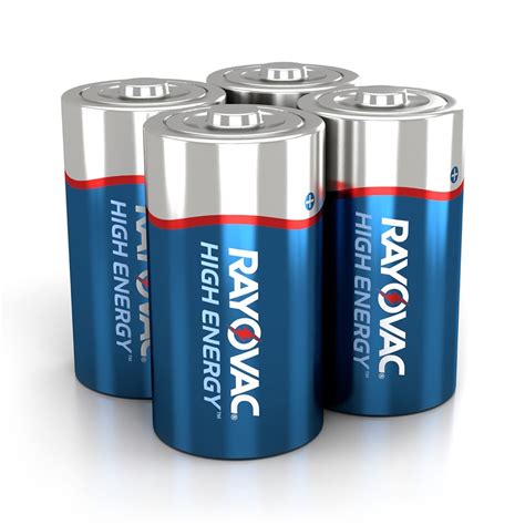 D High Energy™ Alkaline Batteries Rayovac