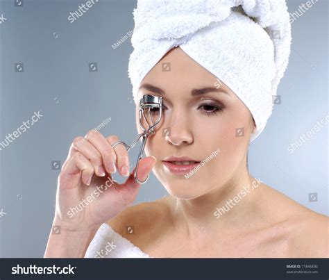 young healthy  beautiful woman  spa treatment stock photo