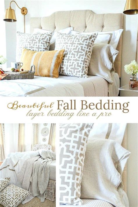 creating  beautiful fall bed   giveaway fall bedding fall