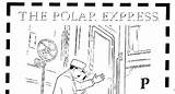 Polar Express Coloring Pages Train Activities Printable Printabletemplates Kunjungi sketch template