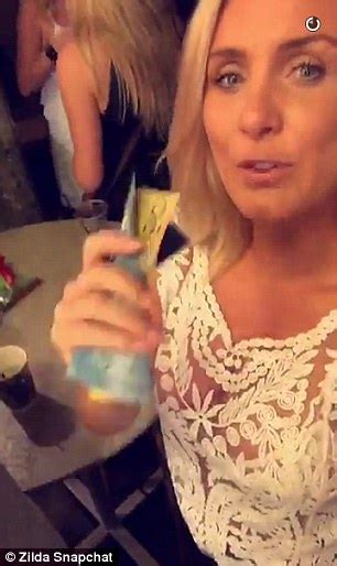 the bachelor s zilda williams lets her down for wild night of partying