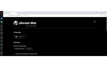 uTorrent Web screenshot #6