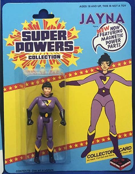 📢 jayna 40 📢 wonder twins super friends super powers mint on card made