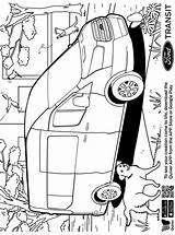 Transit Ford Coloring Quiver Pages Fun Kids sketch template