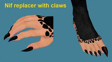 is there a toe claw mesh for cbbe unp bodies request and find skyrim
