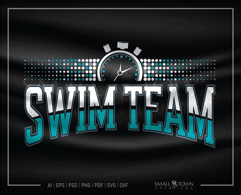 swim coach swim team layers design track  field embroidery files