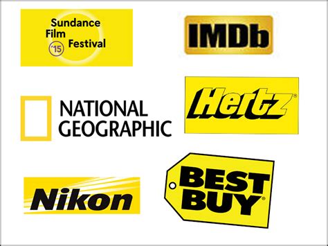 yellow logos  photography school