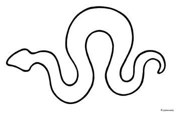 image   snake     shape   letter    white