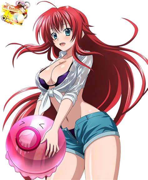 high school dxd rias gremory render 99 ecchi bikini anime png image without background