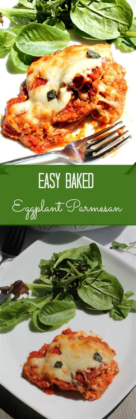 easy baked eggplant parmesan life in pleasantville