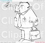 Illustration Businessman Hitchhiking Outline Royalty Clip Vector Djart Regarding Notes Quick sketch template