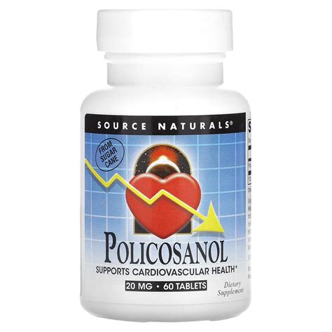 source naturals policosanol  mg  tablets