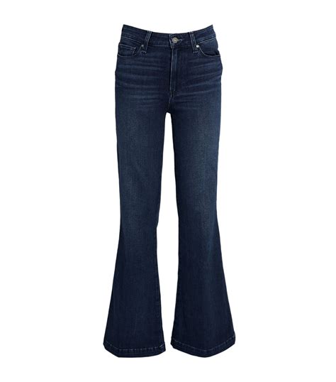 paige genevieve flared jeans harrods us