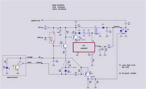 cdi ignition circuit breadboard diagram