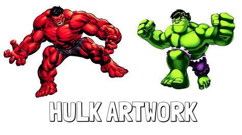 red hulk  hulk drawings  aumarie youtube