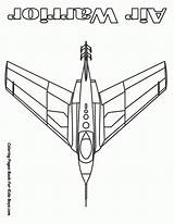 Coloring Pages Fighter Jet Popular Kids Coloringhome sketch template