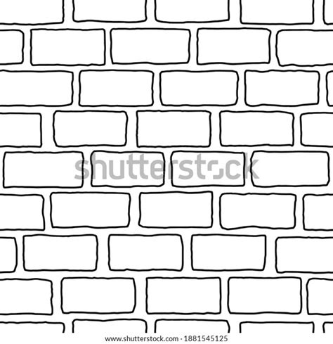 brick outline pattern royalty  images stock