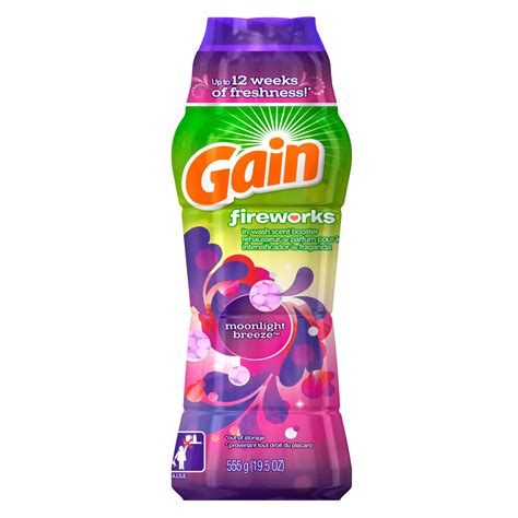 gain firewgain fireworks laundry scent booster beads moonlight