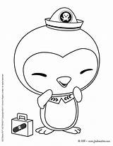 Octonauts Penguin Pages Peso Coloring Coloriage Choose Board sketch template