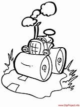 Coloring Pages Tractor Work Cartoon Sheet Title Coloringpagesfree Next sketch template