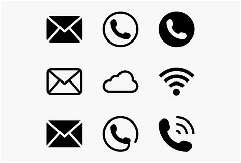 telephone  email icon png