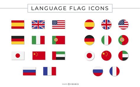language flag icons collection ad sponsored aff flag icons