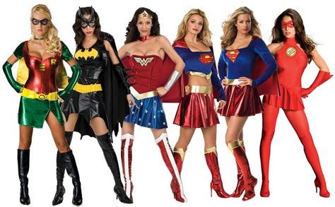 womens dc comics sexy superhero costumes ~ 6 superheroes to choose from ebay