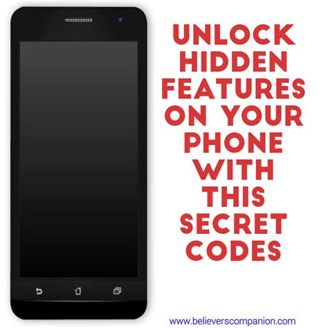 unlock hidden features on your phonewith this secret codes