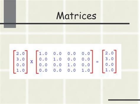 matrices introductionandoperations