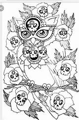 Coloring Pages Psychedelic Trippy Da Disegni Colorare Animali Con Adult Sheets Printable sketch template