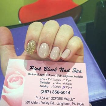 pink blush nail spa    reviews nail salons  oxford